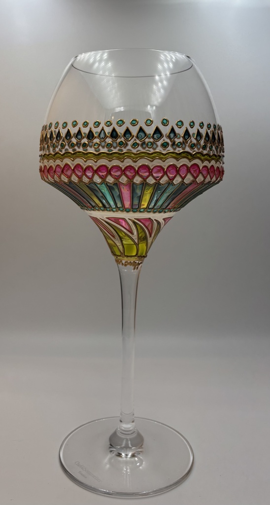 Verre à vin à dégustation — géométrie spirituelle